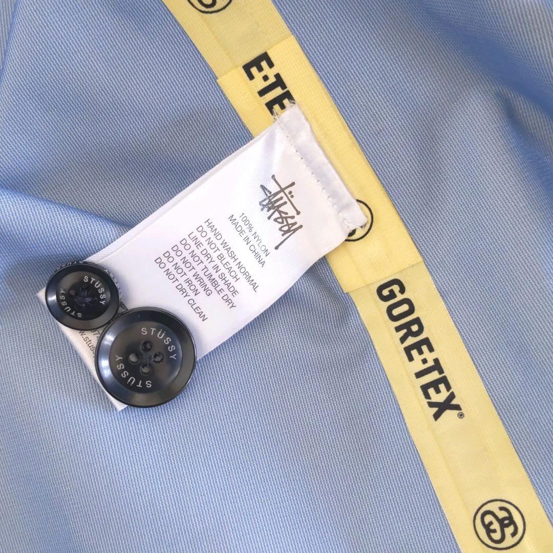 stussy コート　GORETEX ジャケット　アウター　ステューシーネイビー
