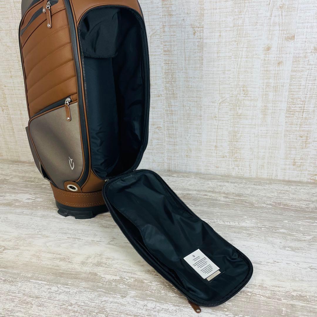 【美品】VESSEL APX Staff ベゼル　シンセティック　キャディバッグ