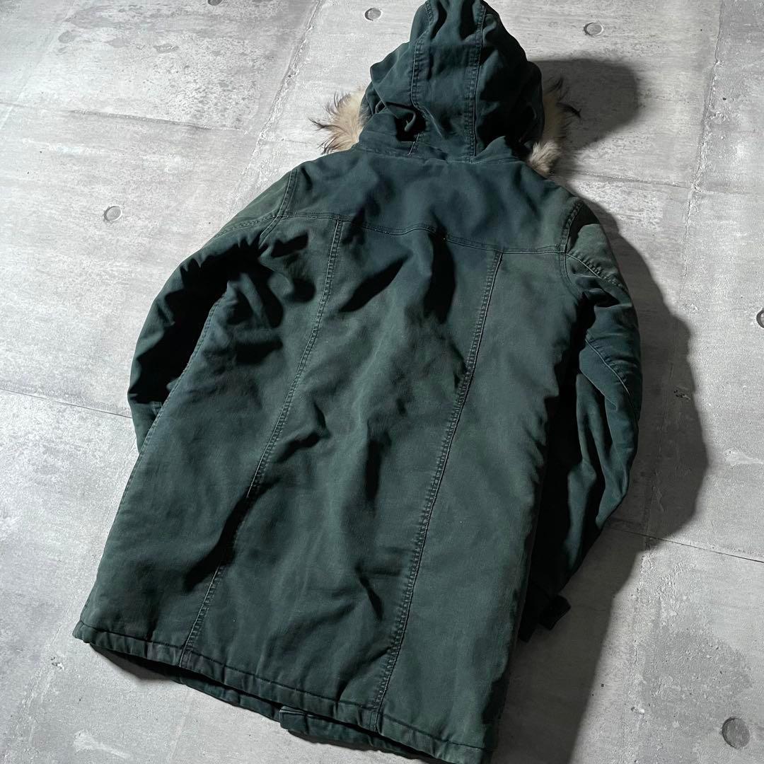 00s ファー付き ミリタリージャケット y2k アーカイブ 平成ギャル パンク