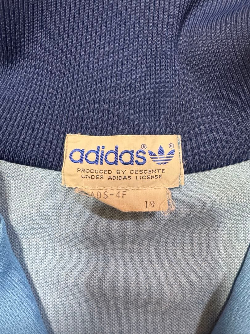 70s adidas トラックジャケット ADS-4Fジャージ デサント製