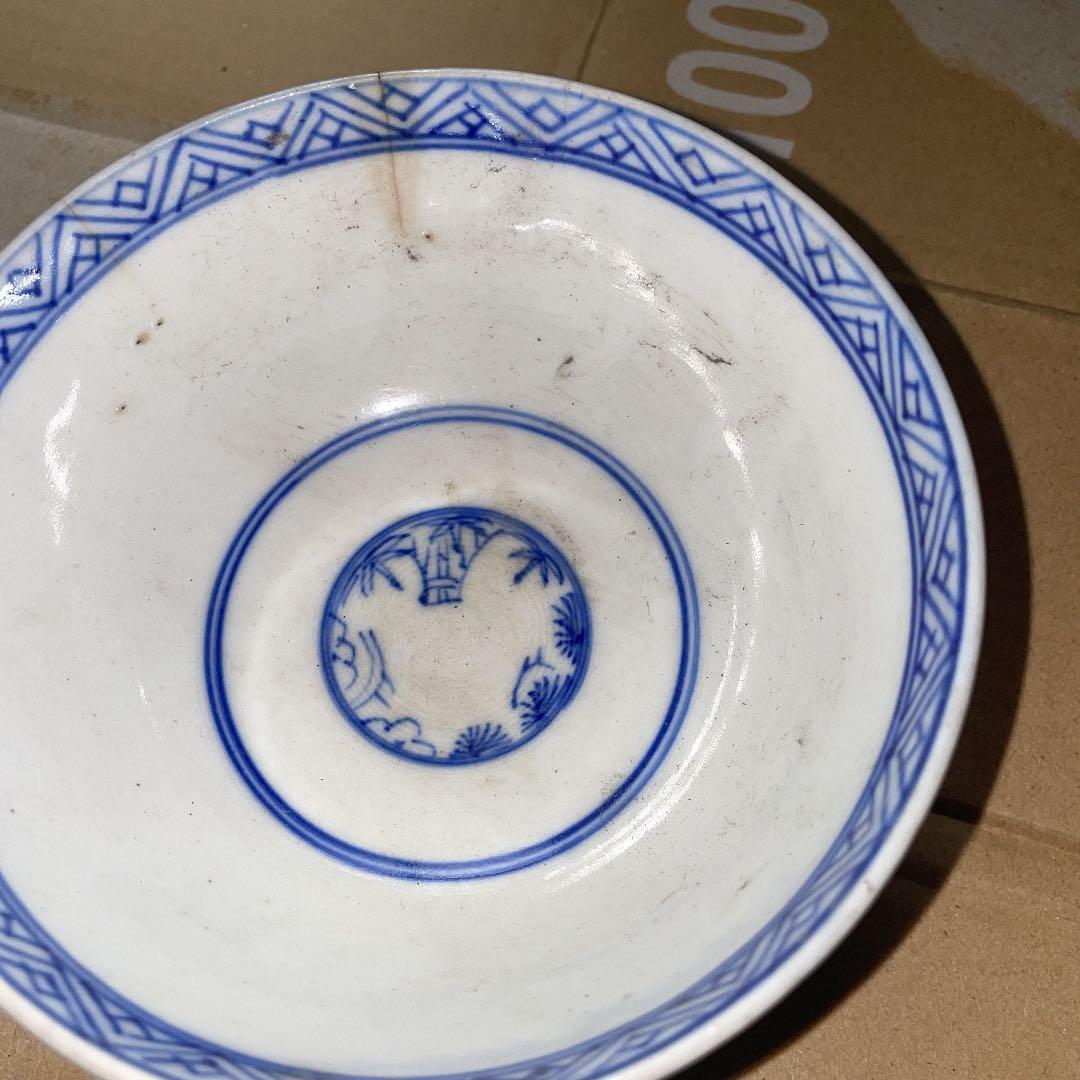 古伊万里　鉢　２つ　丼　錦