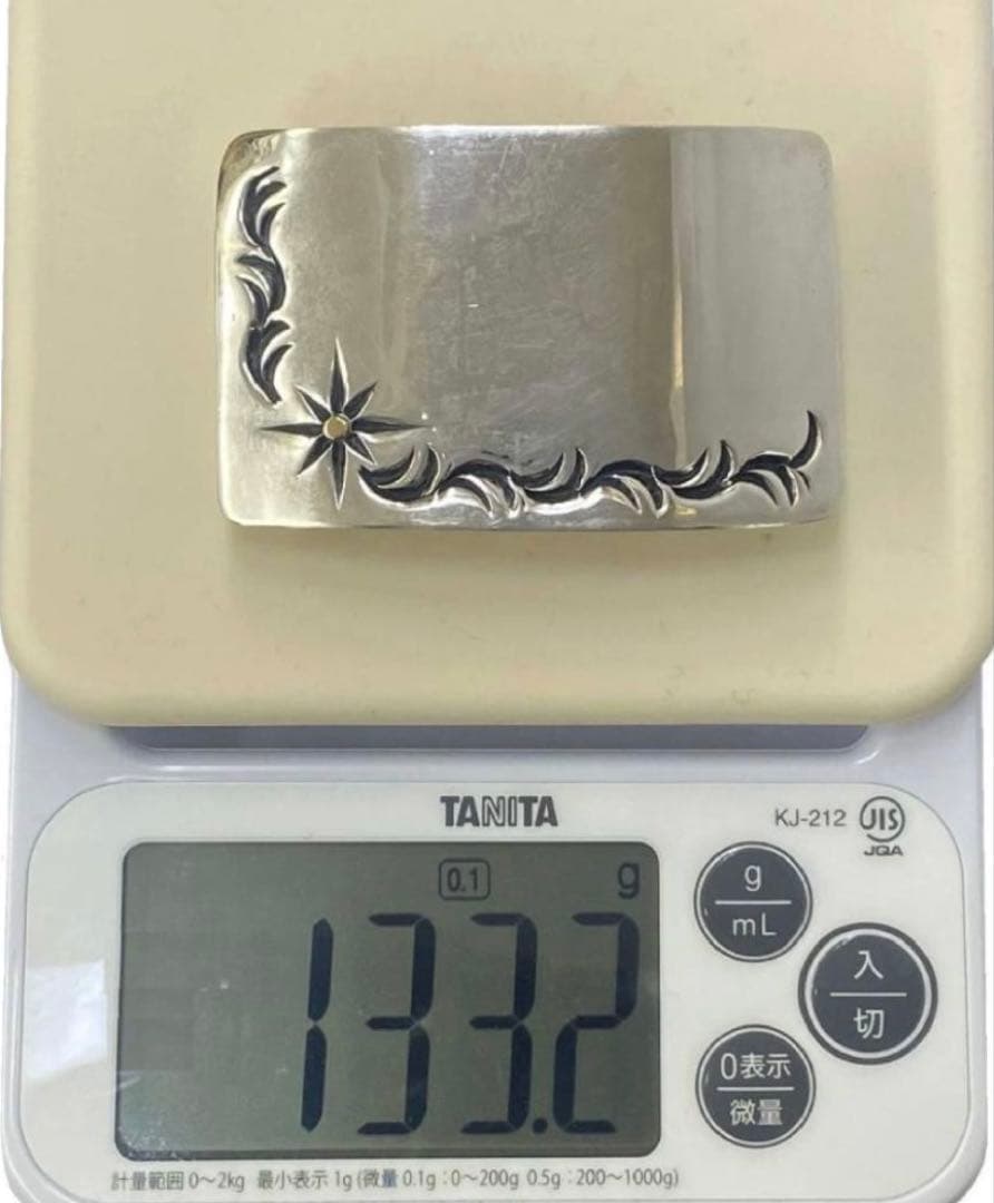 BIG HAND ビッグハンド K18 SUN アラベスクバックル