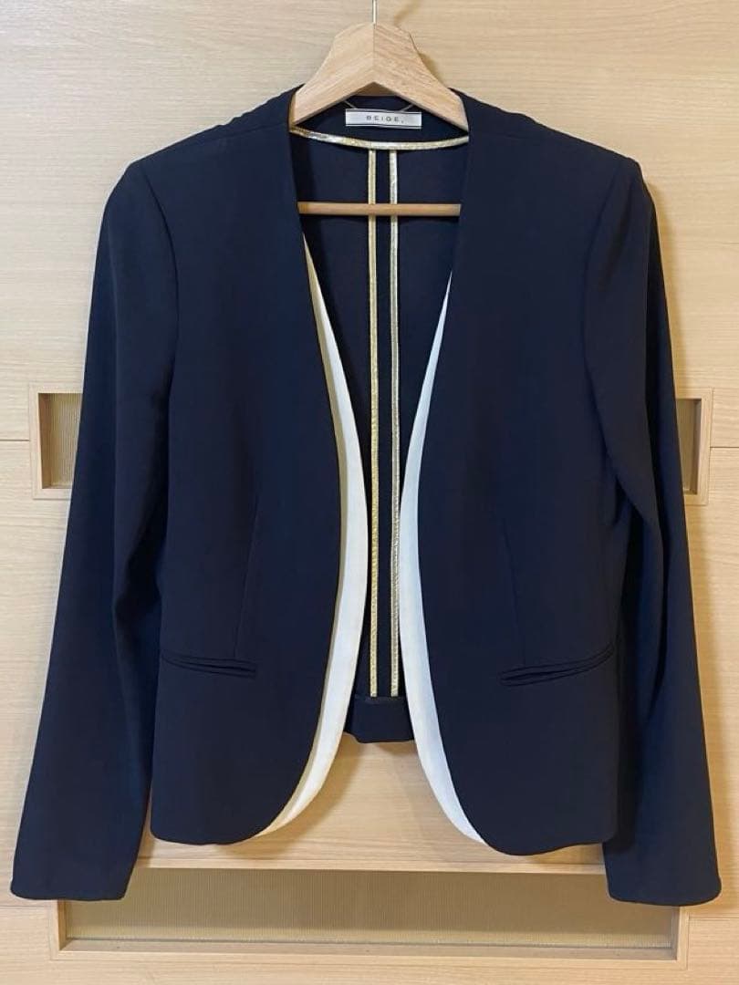 オンワード　BEIGE　ベイジ　CINDY　セットアップ　ジャケット　パンツ