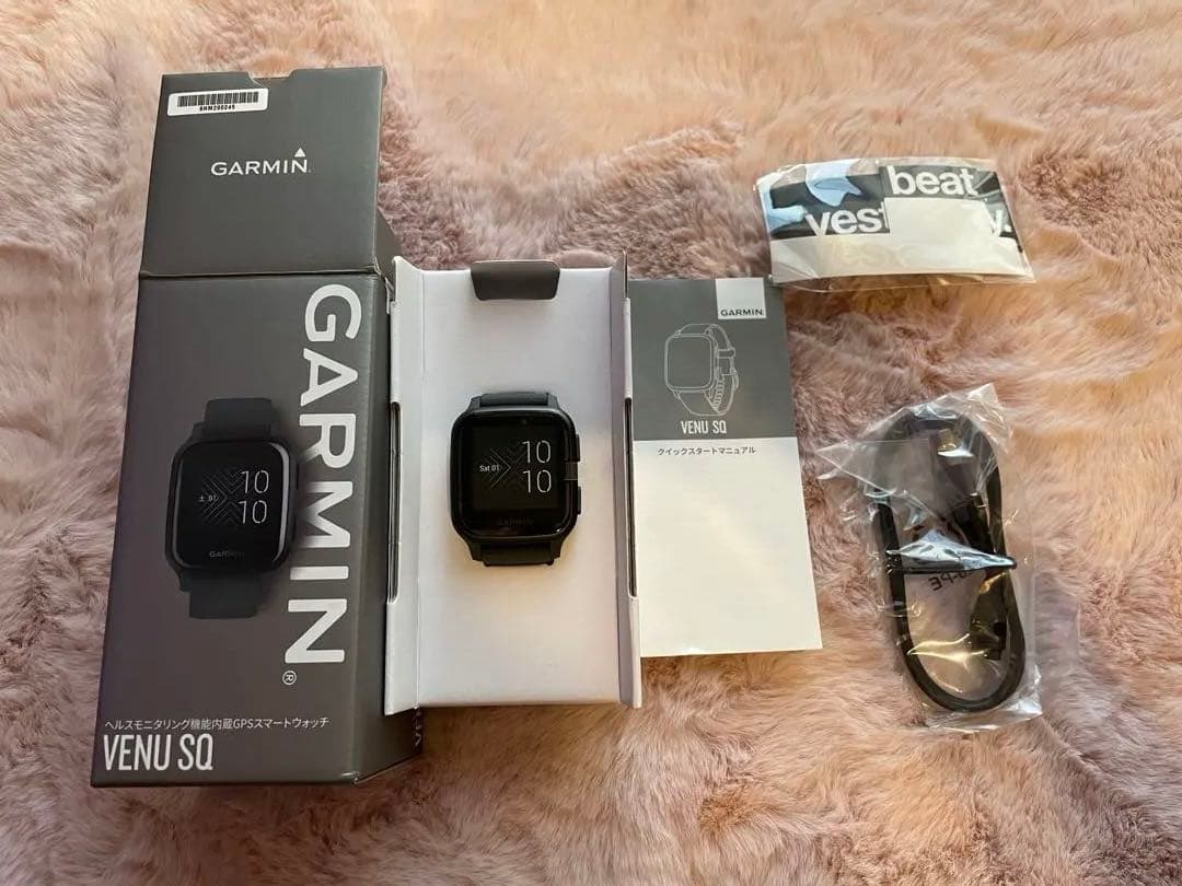 GARMIN VENU SQ ブラック