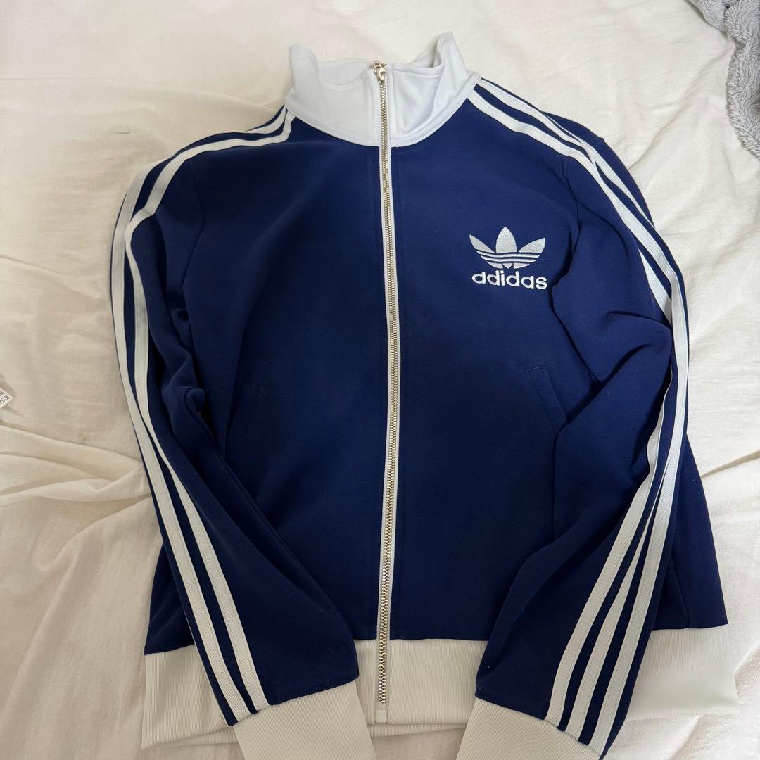 adidas アディダス クラシック トラックジャケット ダークブルー