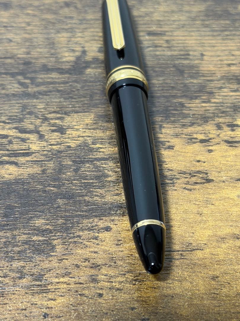 筆記確認&洗浄済　旧ニブ　21金　ゴールド　セーラー　万年筆　中細字