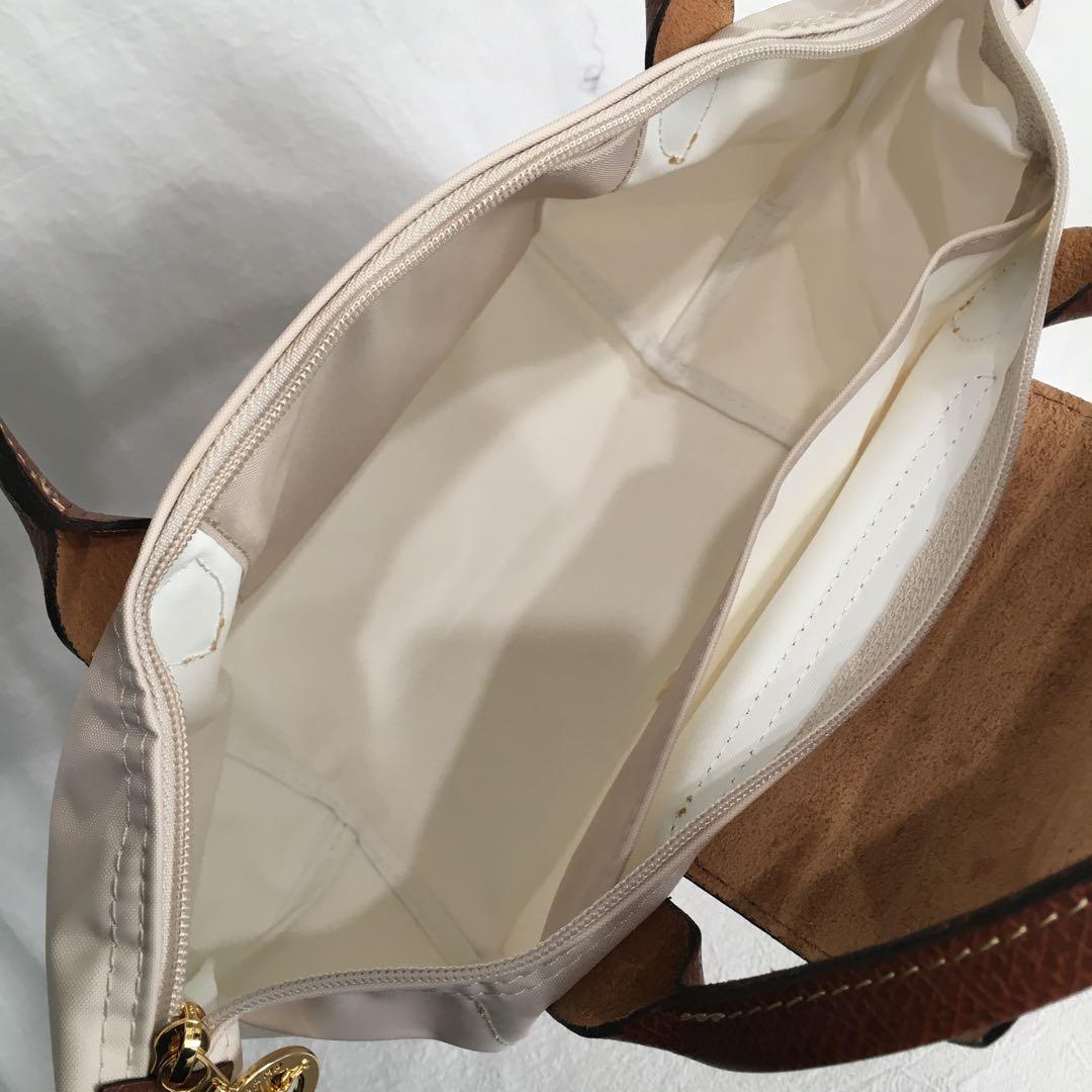 ロンシャン バッグ レディース トートバッグ アイボリー ル プリアージュ