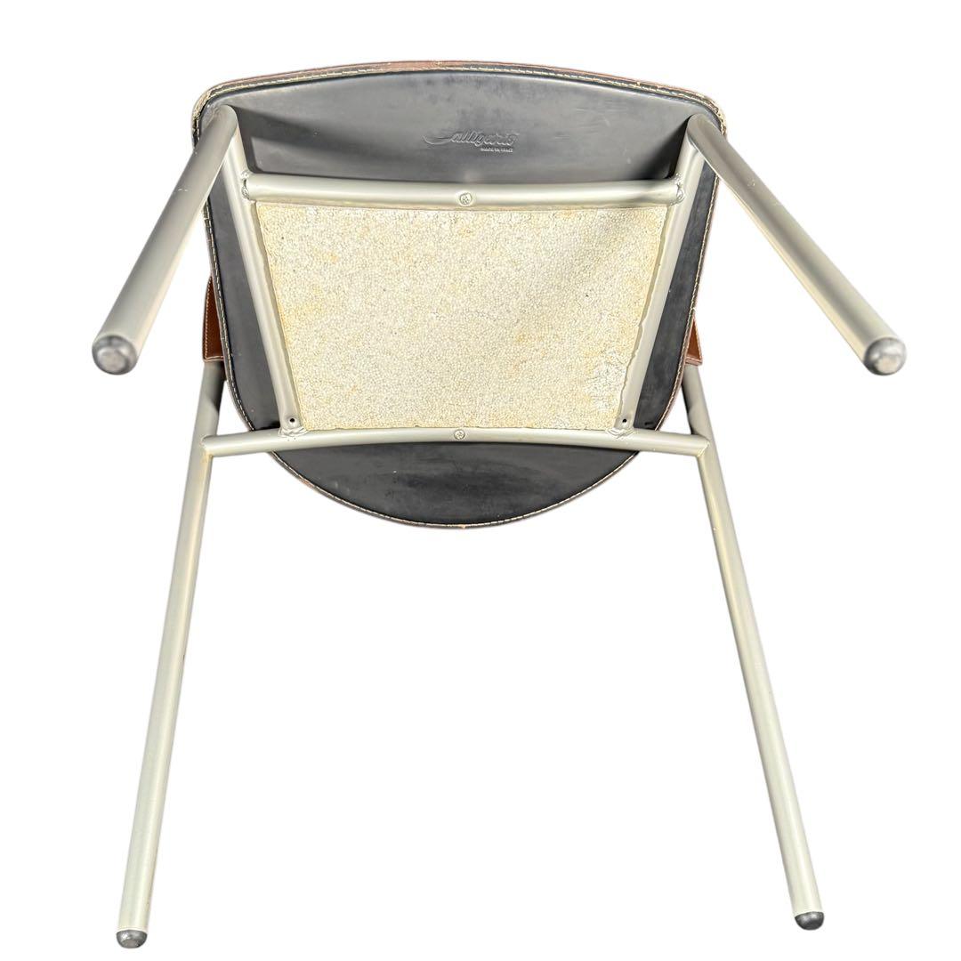 HR647 カリガリス　CICLADI 本革ダイニングチェア　レザーチェア