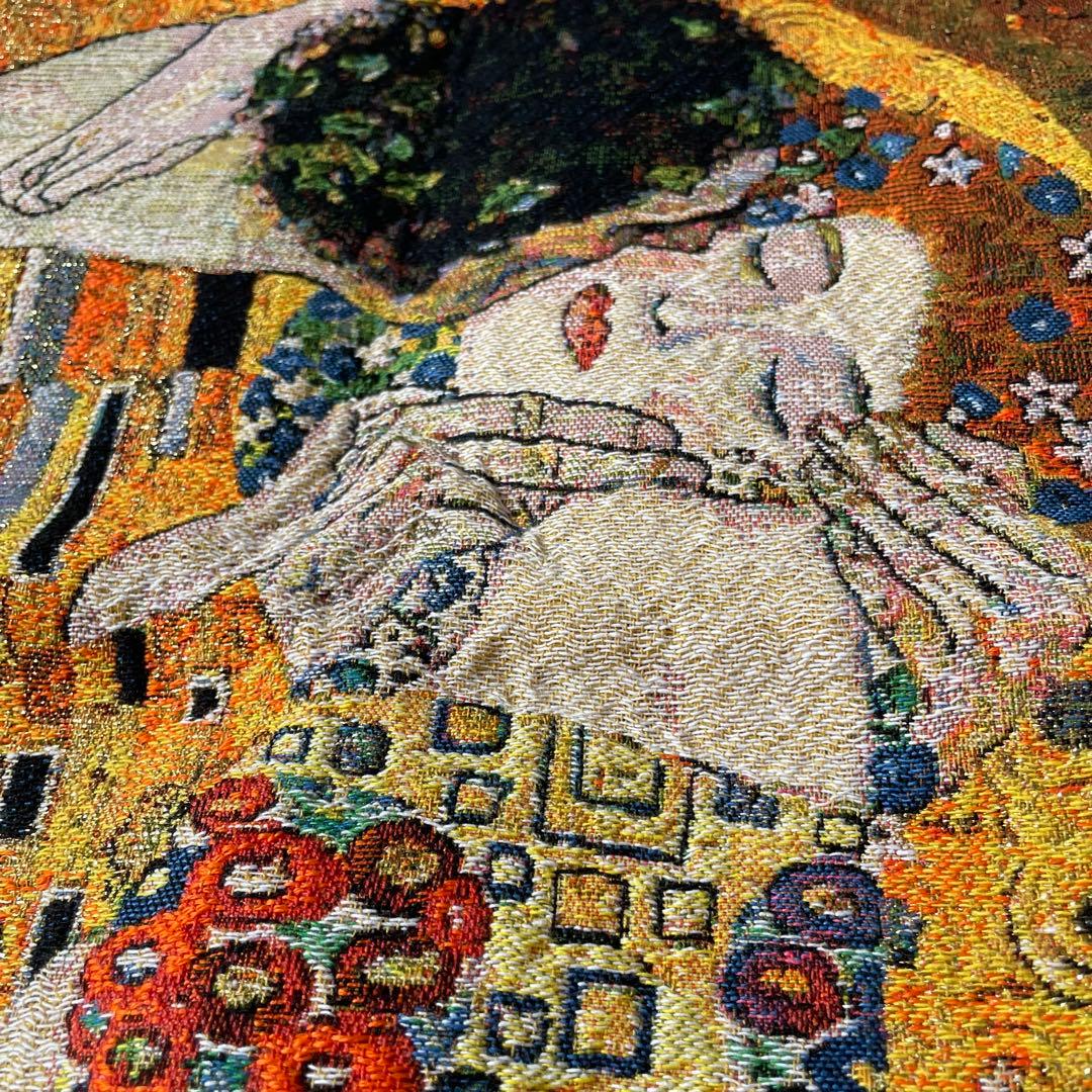 ウィーンで買ったクリムトのクッションカバー