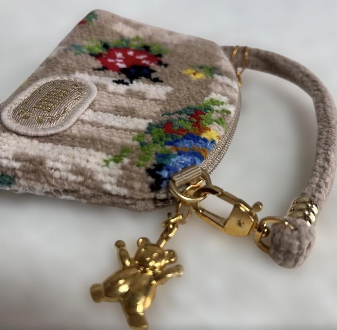 新品　フェイラー　フェイラー＆ハイジ　近沢レースポーチ　ハンドル付き