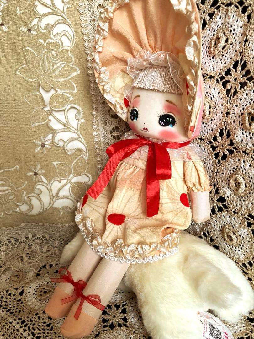 つきもとつきこの文化人形 ヘロヘロ人形 アンティーク着物 大正ロマン 昭和レトロ