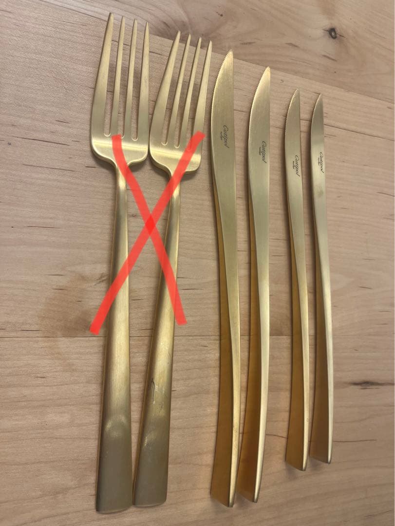 新品 クチポール Cutipol ゴア GOA カトラリーセット 4点セット