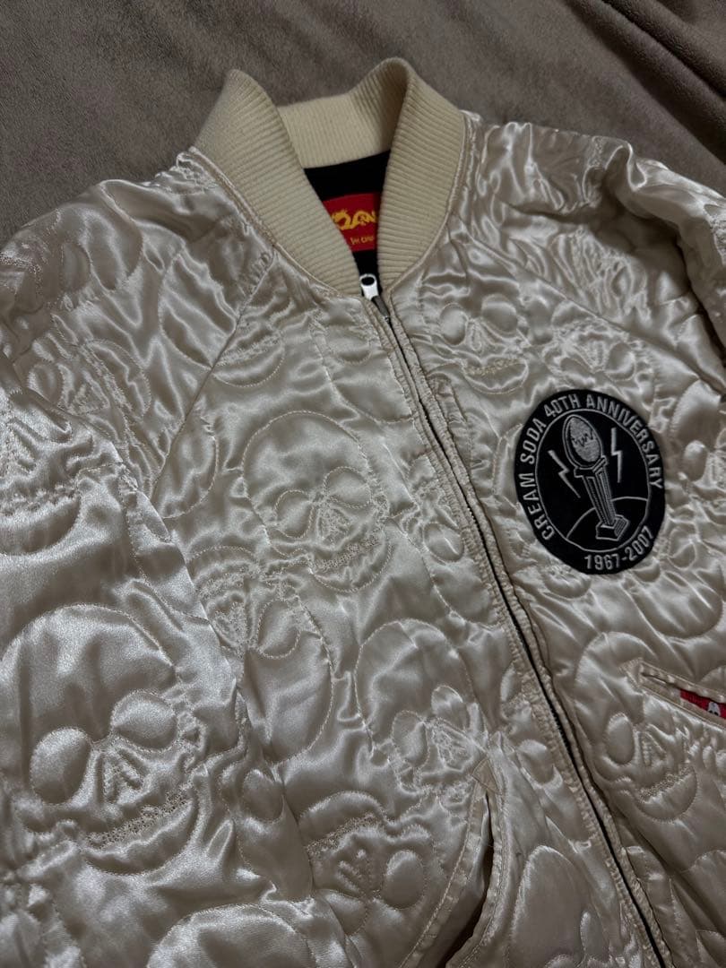 ２面用 CREAM SODA 龍 日本限定版 スカジャン vintage サテン