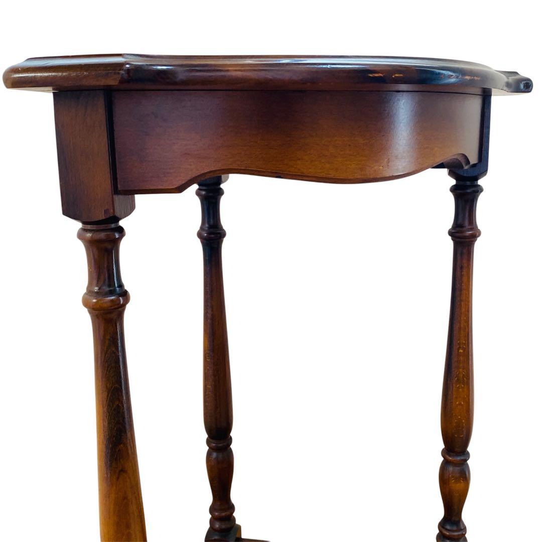 カリモク karimoku コロニアル コーナーテーブル 花台 電話台 ラック