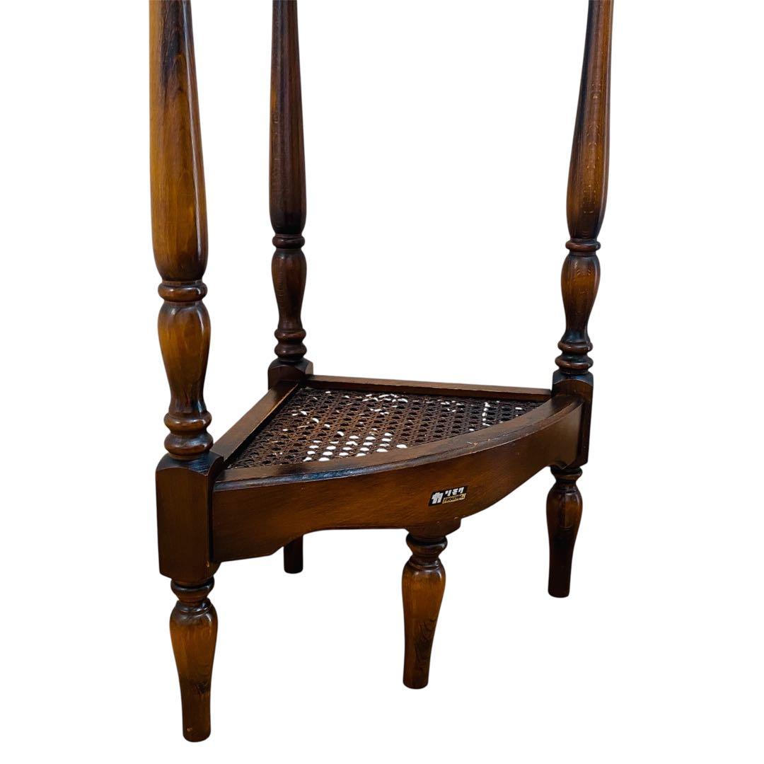 カリモク karimoku コロニアル コーナーテーブル 花台 電話台 ラック