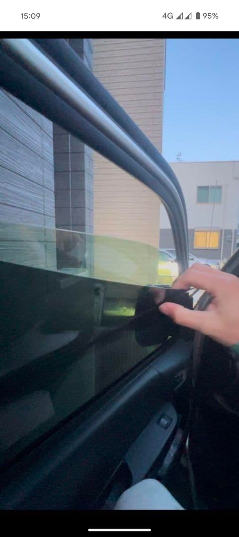 50プリウス　50%　フィルムサンシェード