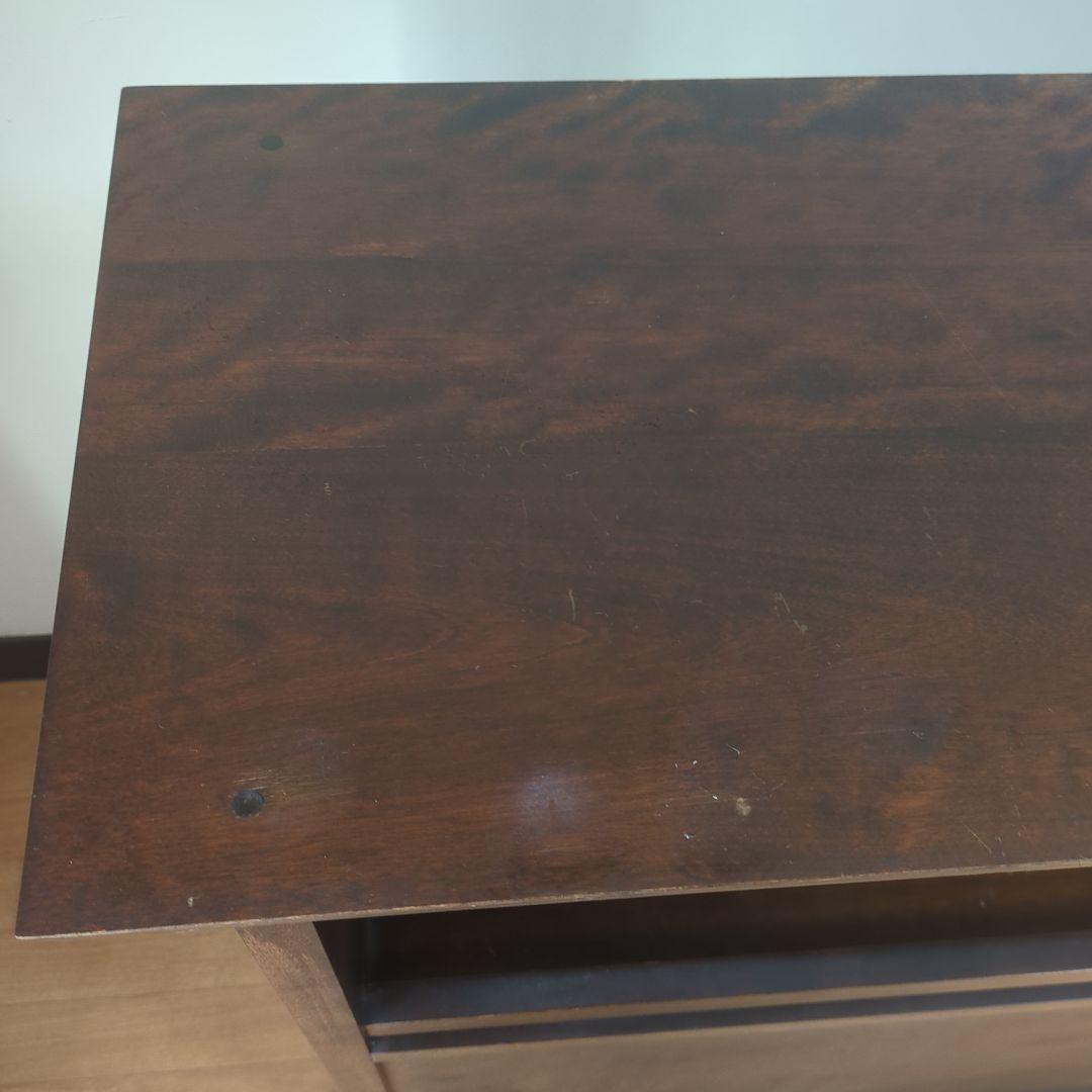 北海道民芸家具 樺無垢材茶棚　 　茶タンス/茶箪笥/食器棚/サイドボード