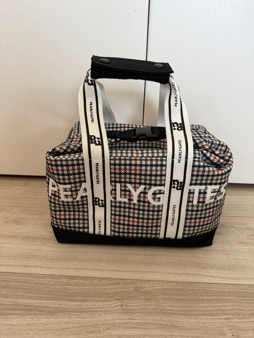 パーリーゲイツ メンズ チェック柄 ジャケット パンツ サンバイザー セット 6