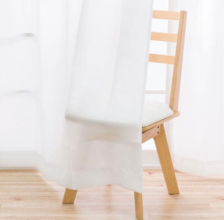 【新品未使用】ニトリ　レースカーテン　セミオーダー品　2枚組✖️2セット