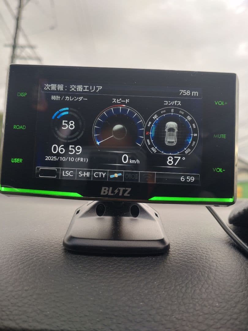 BLITZ TL314R レーダー探知機 本体