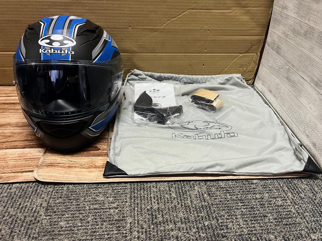 OGK KABUTOフルフェイスヘルメット KAMUI-3 Mサイズ2020年製