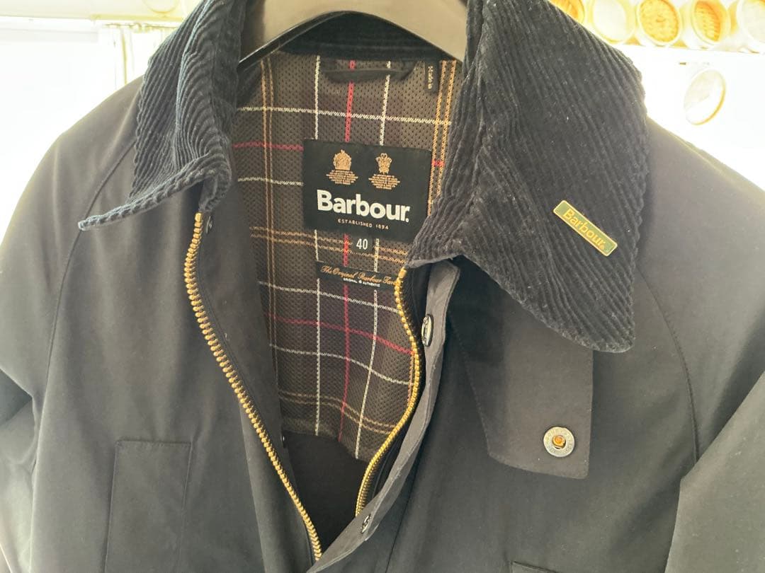 Barbour ブラック ビデイル 40インチ