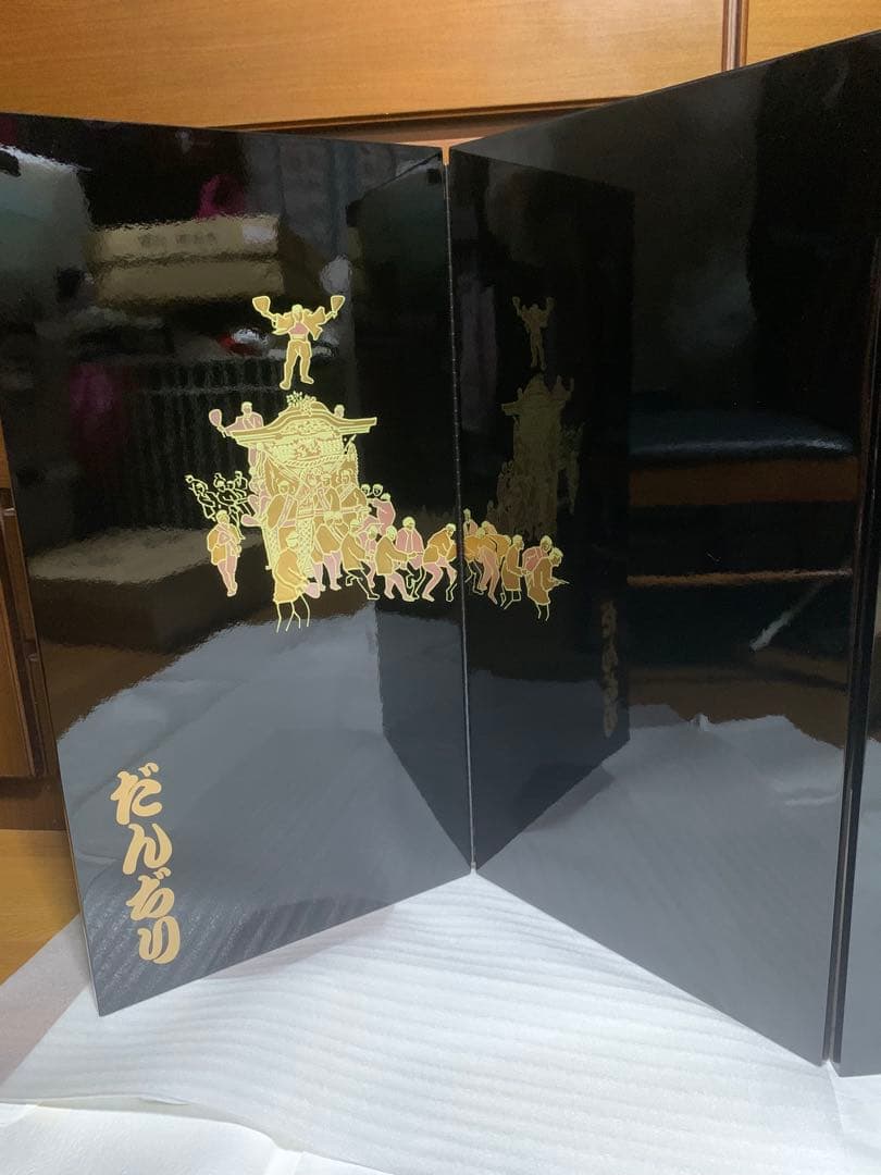 だんじり　屏風