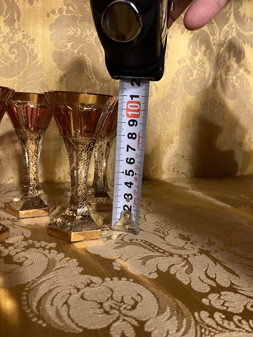 ベネチアングラス　グラスとピッチャーのセット