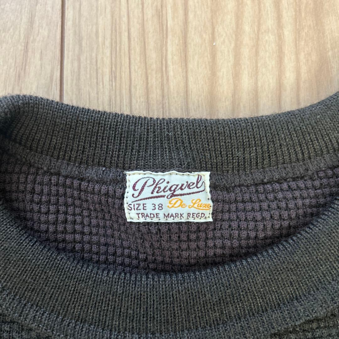 2249MAN 　Phigvel ウール×コットンカットソー サイズ38