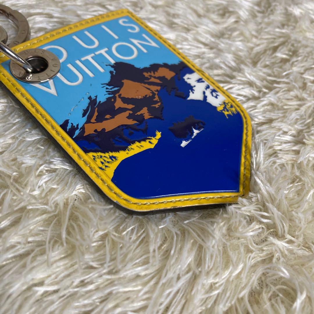 LOUIS VUITTON キーホルダー チャーム ダミエ　ポルトクレ アルプス