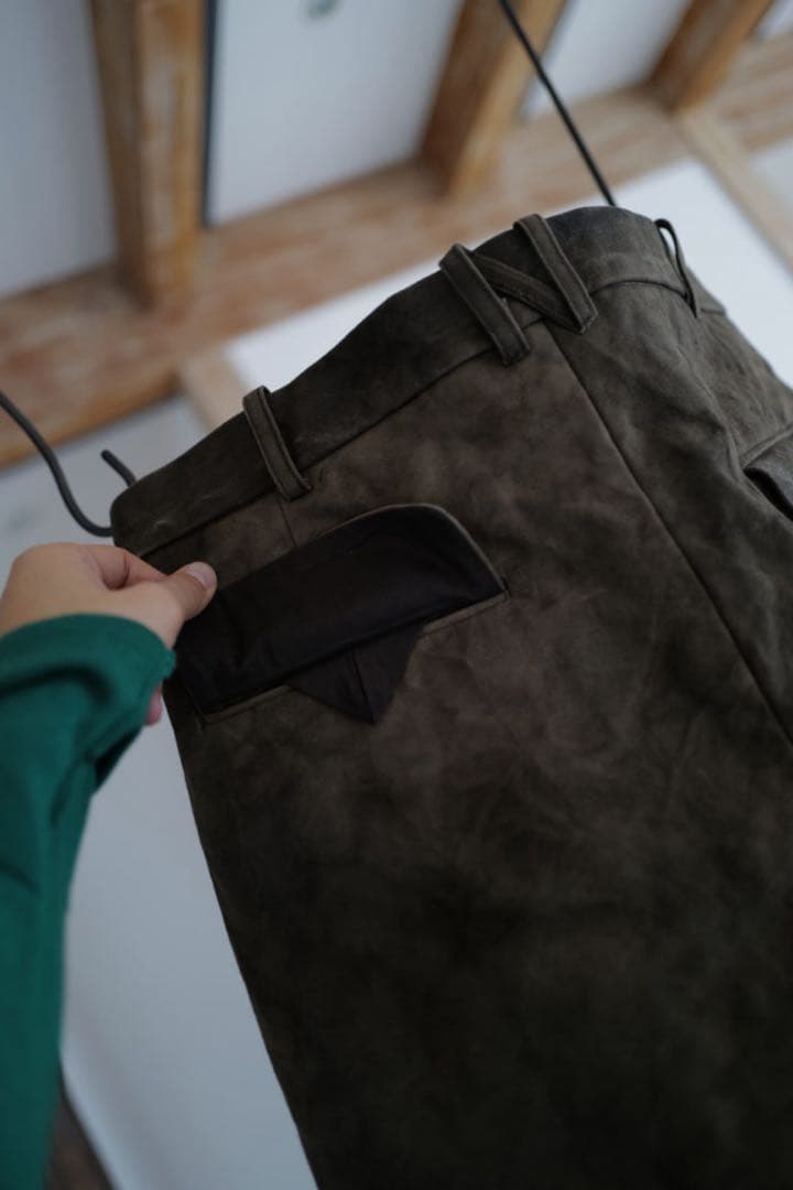 NICENESS × 柿乃葉 Ex VOLTON 4 柿渋染め 鉄焙煎 サイズ2