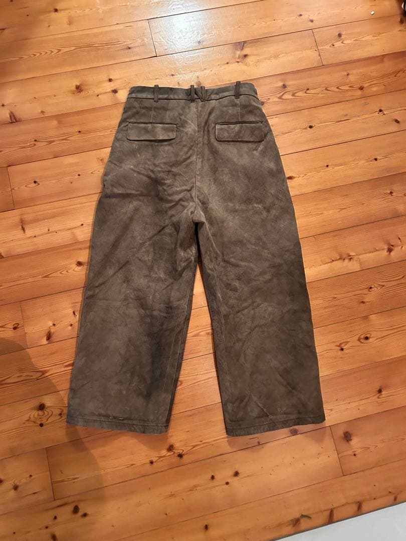 NICENESS × 柿乃葉 Ex VOLTON 4 柿渋染め 鉄焙煎 サイズ2