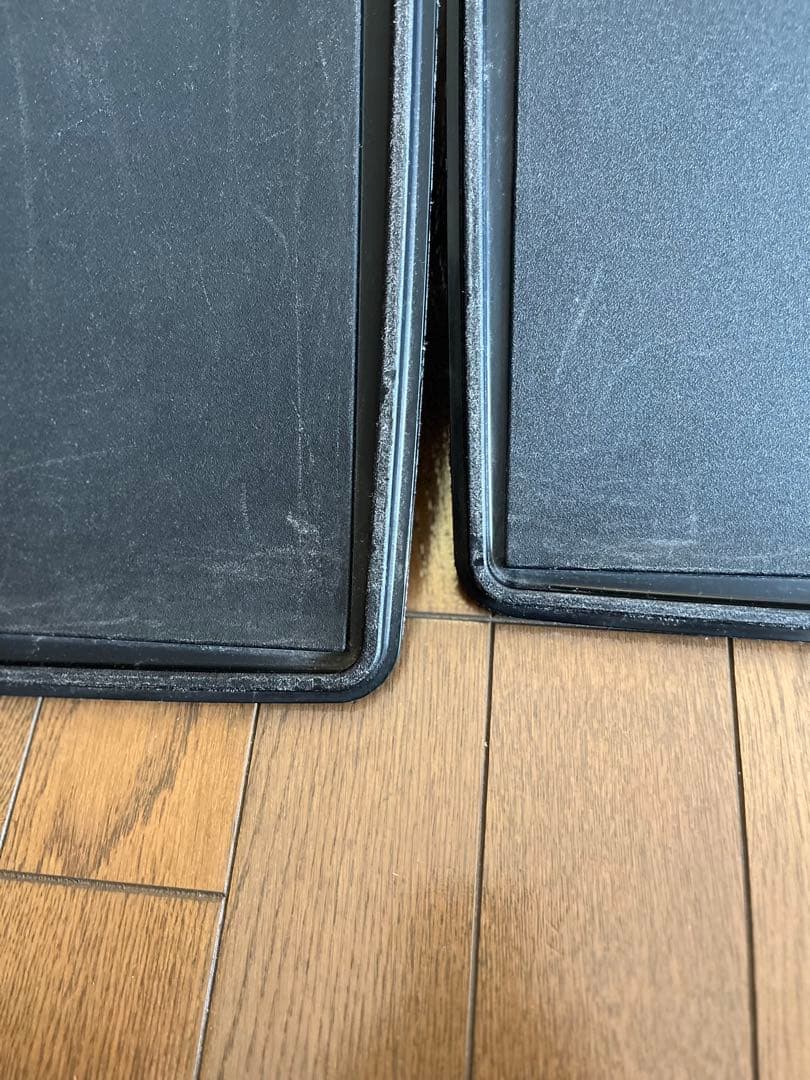 タッパーウェア　ウルトラスーパーケース 黒のプラスチック収納ケース2個セット