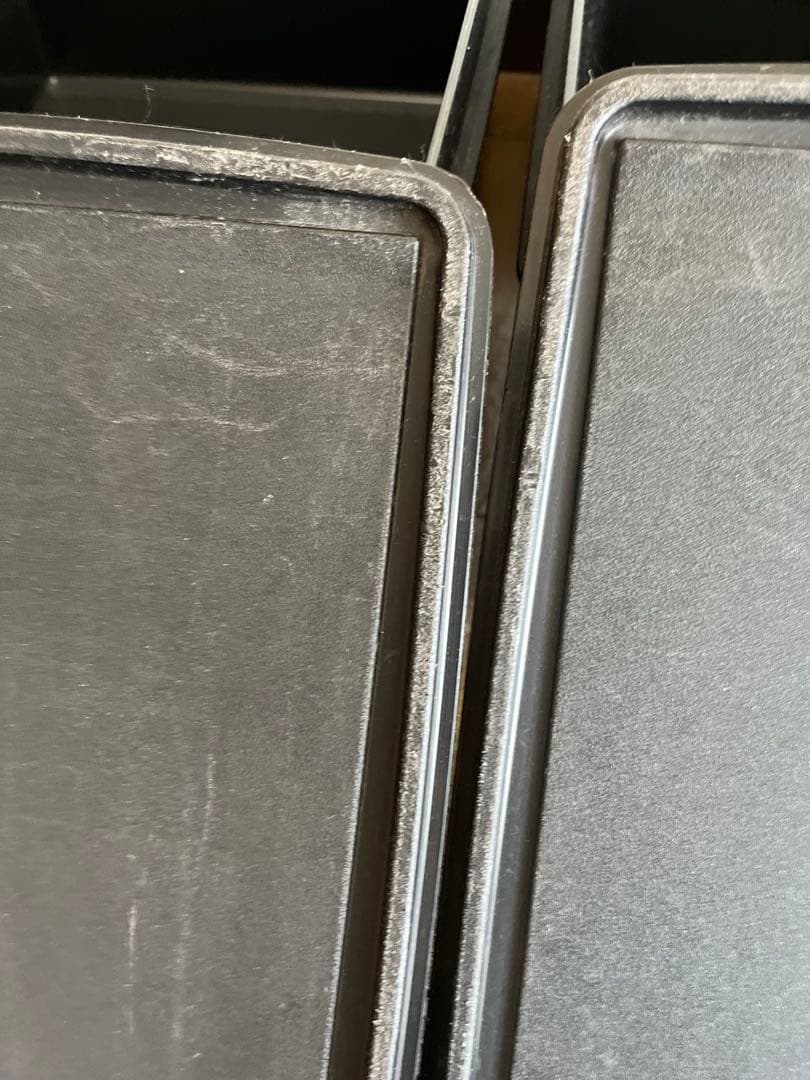 タッパーウェア　ウルトラスーパーケース 黒のプラスチック収納ケース2個セット