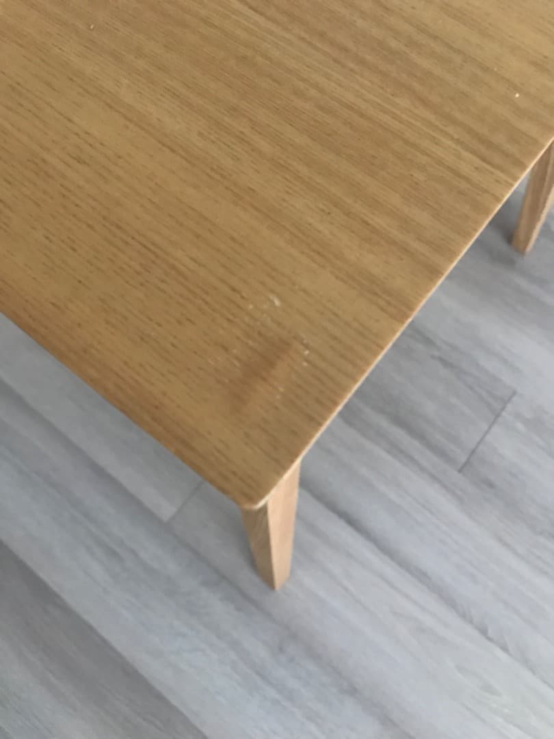 最終値下★木製ダイニングテーブル正方形★コンパクト★1〜2人用65×65北欧風