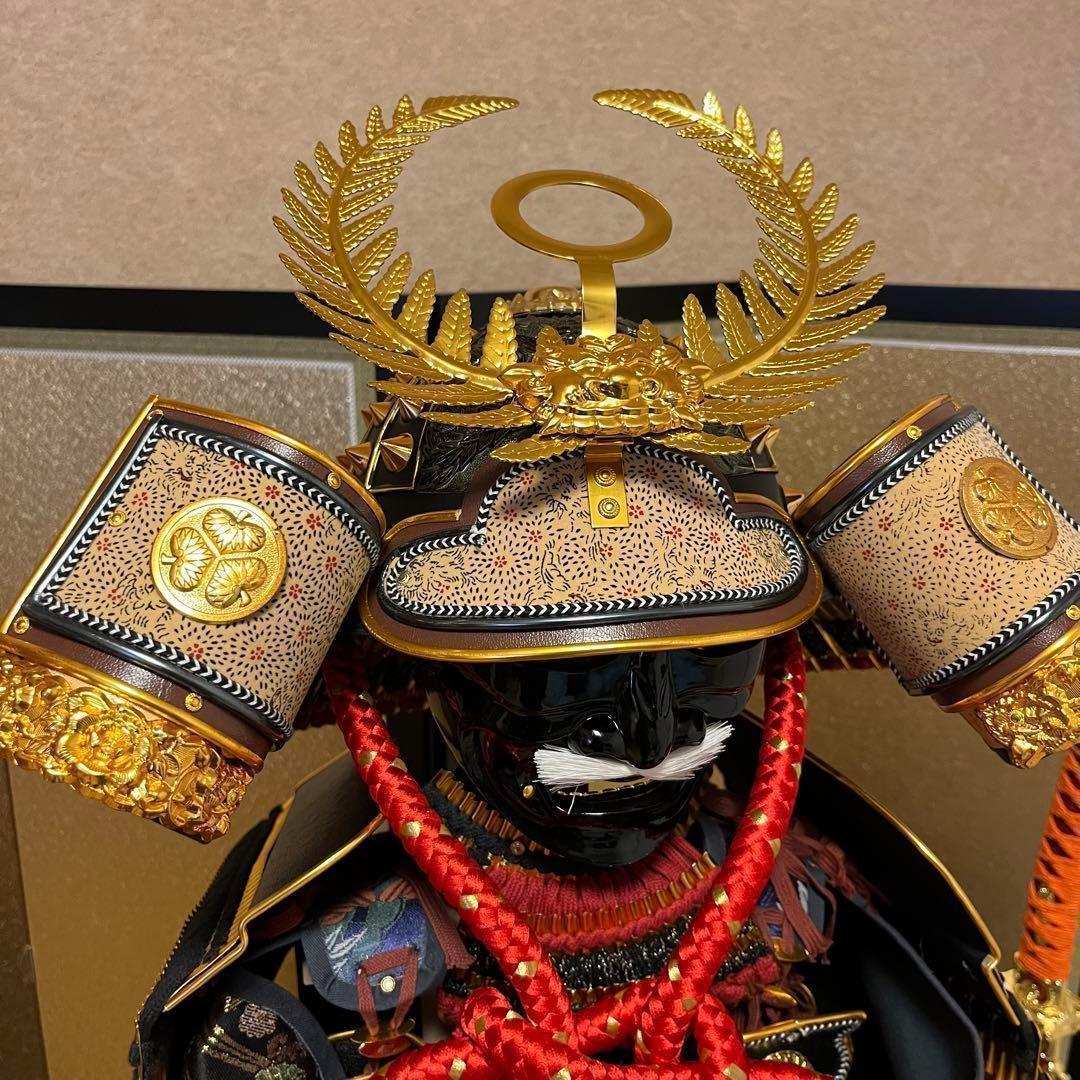 【送料込み】子供用着用鎧 兜 五月人形 徳川家康