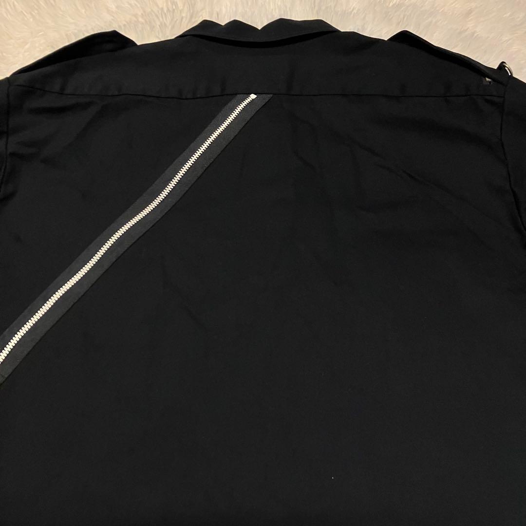 《美品レア旧タグ日本製早い者勝ち》666シックス3ジップカスタムシャツpunk