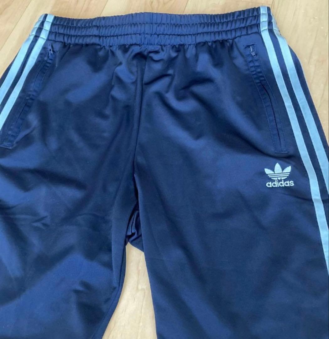 新品未使用y2k常田大希adidasジャージトラックパンツネイビー×ブルー　L