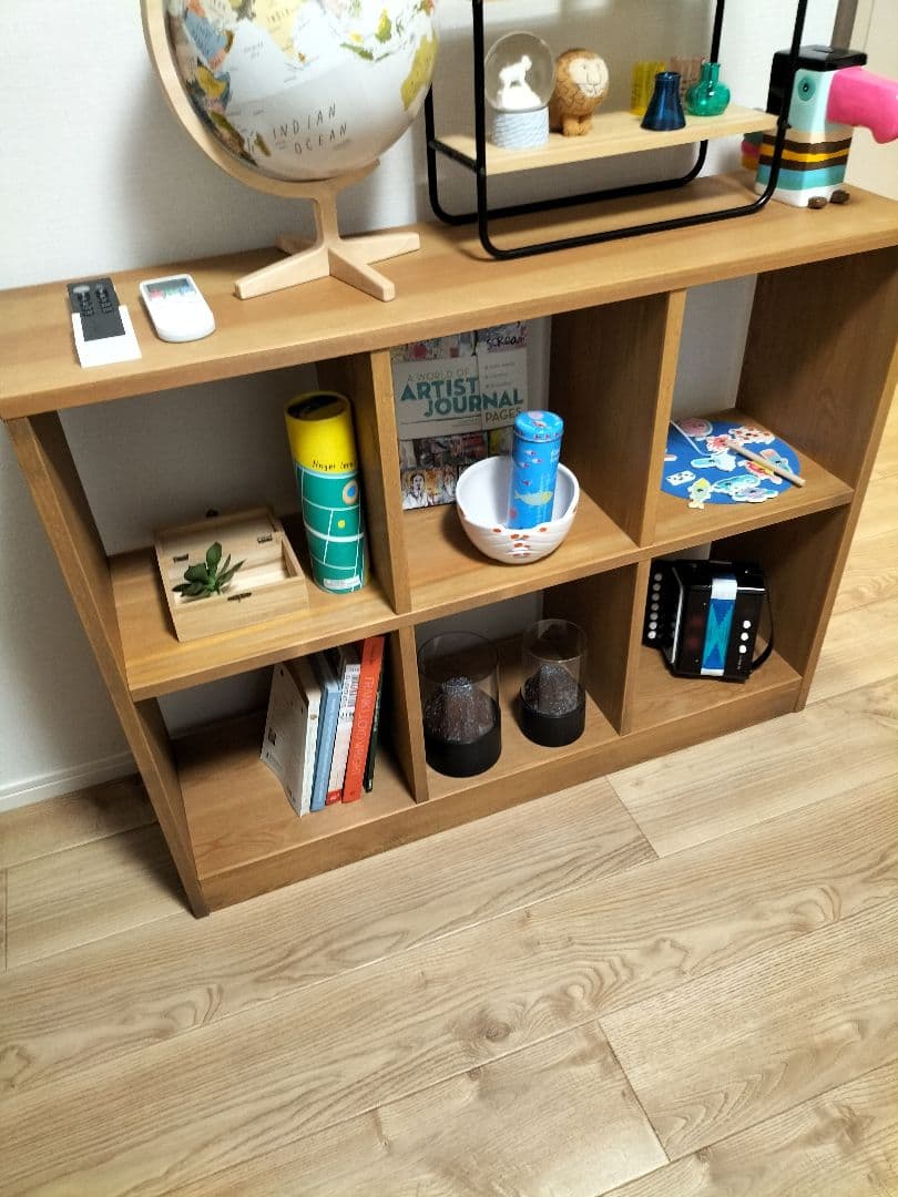 ◆関家具◆ローゼルシェルフ2段3列◆パイン材◆CJT01-16 v◆