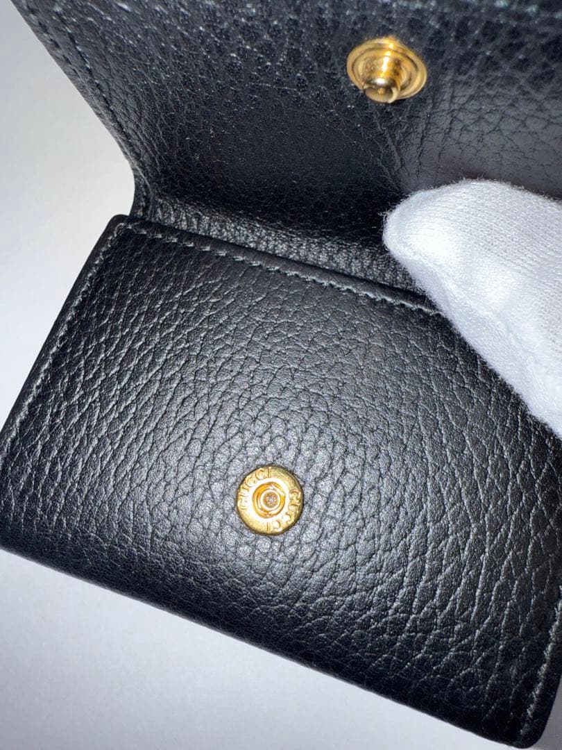 グッチ GUCCI 3つ折財布 ミニ財布 ミニウォレット GGマーモント