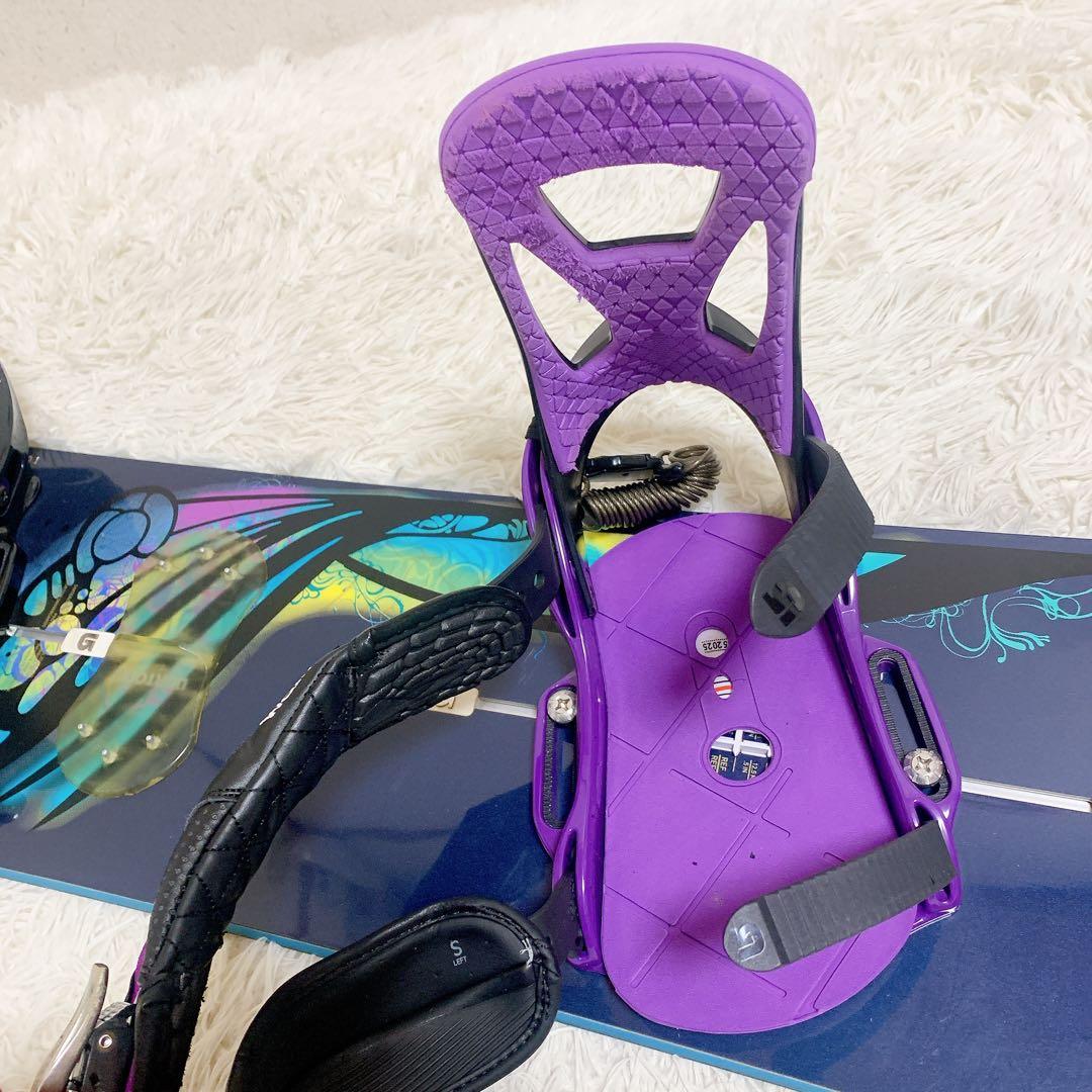 バートン Feelgood 140 custom S スノーボード 2点セット