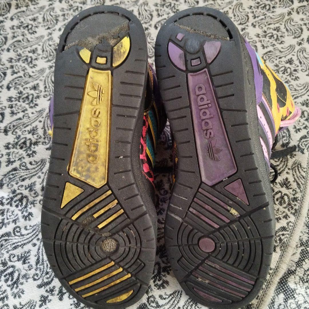 ジェレミースコットadidas カラフルハイカットスニーカー