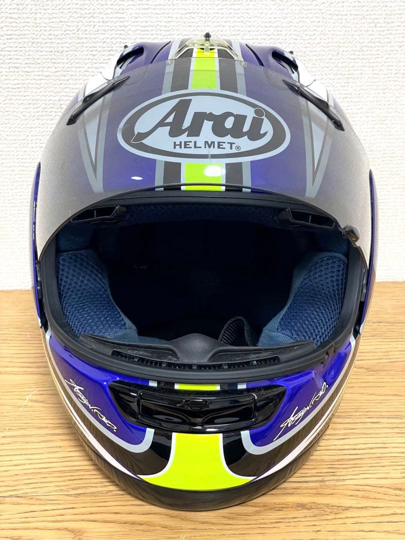 美品 Arai アライ RX-7RR4 フルフェイスヘルメット 59-60cm