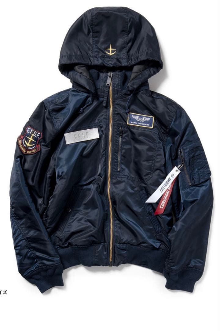 STRICT-G ALPHAフーデッドリブジャケット『ガンダム』アムロモデル