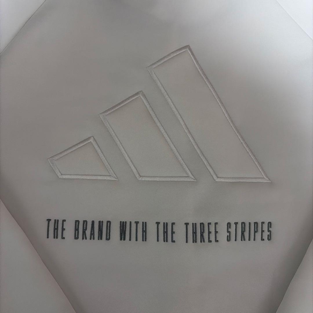 【未使用】adidas バックロゴ付フルジップジャケットJSR69/3XL