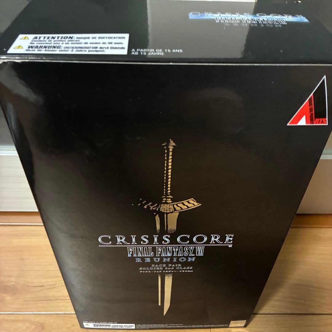 【未開封】ファイナルファンタジー　クライシスコア　プレイアーツ改　ザックス　FF