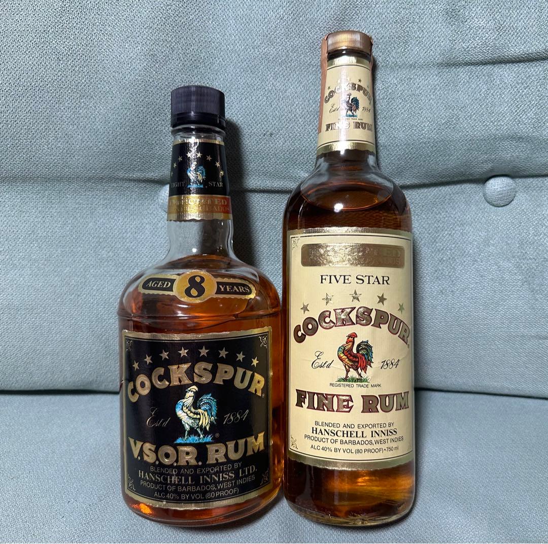 COCKSPUR RUM ２本セット 古酒