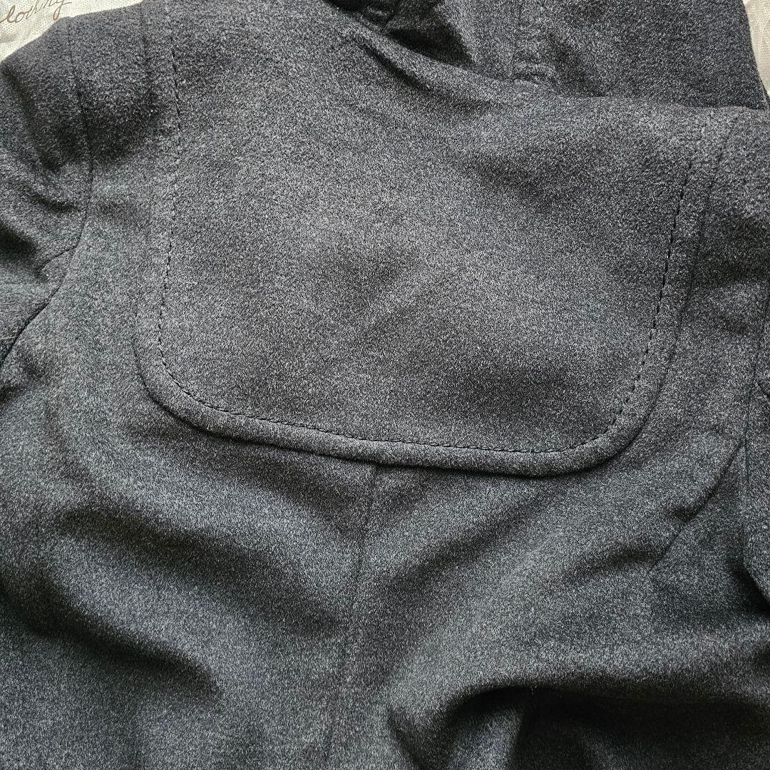 MaxMara【マックスマーラ】ロングコート3way チャコールグレー