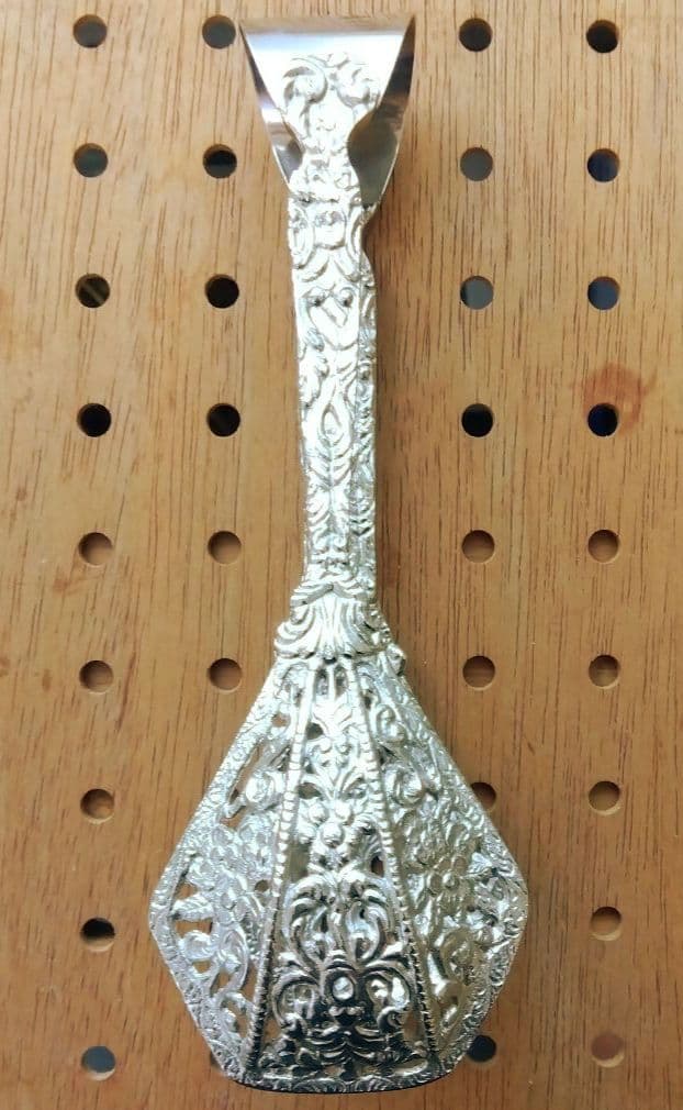 イタリア製　アンティークシルバートング