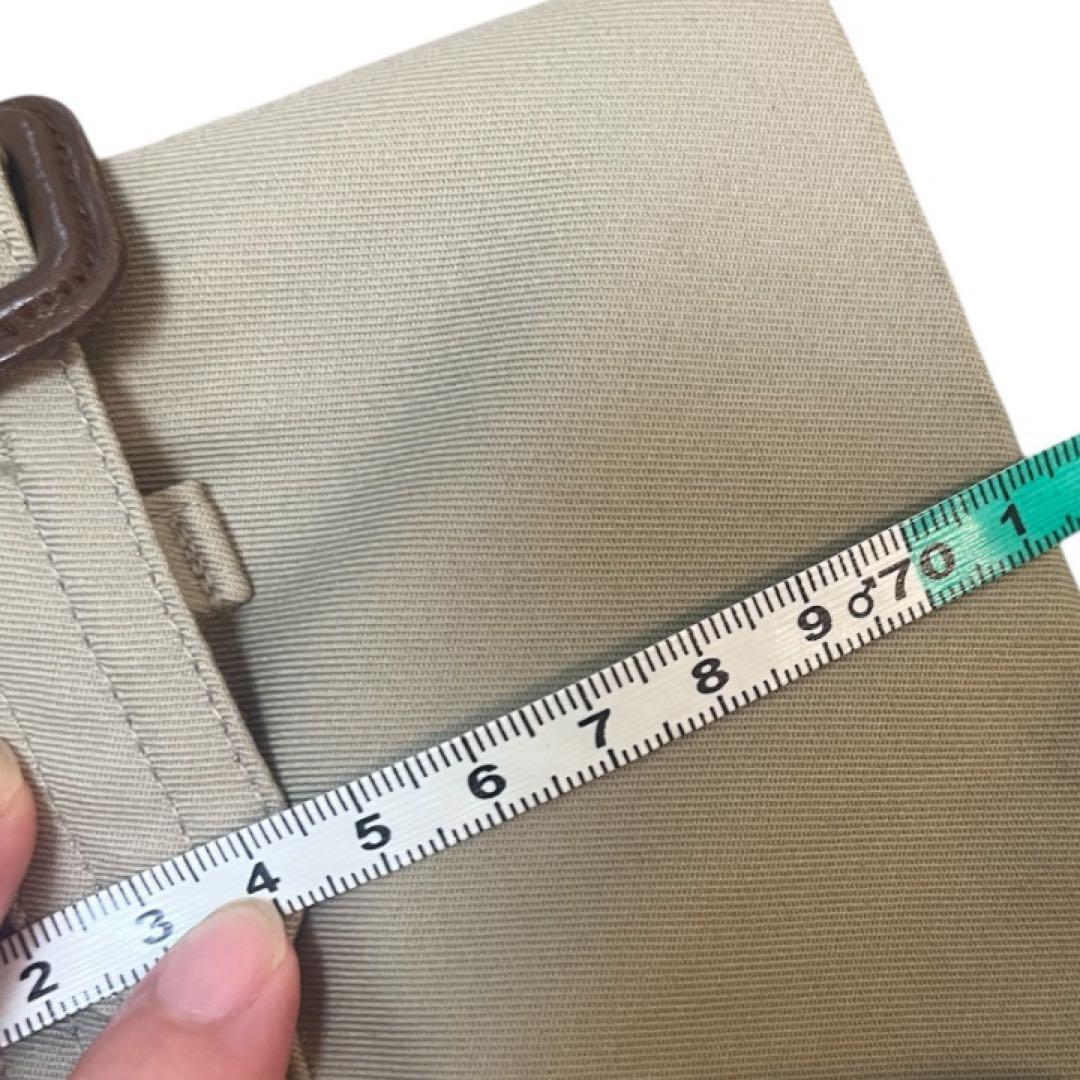 【未使用★タグ付】アクアスキュータム トレンチコート 撥水加工 ロング ベージュ